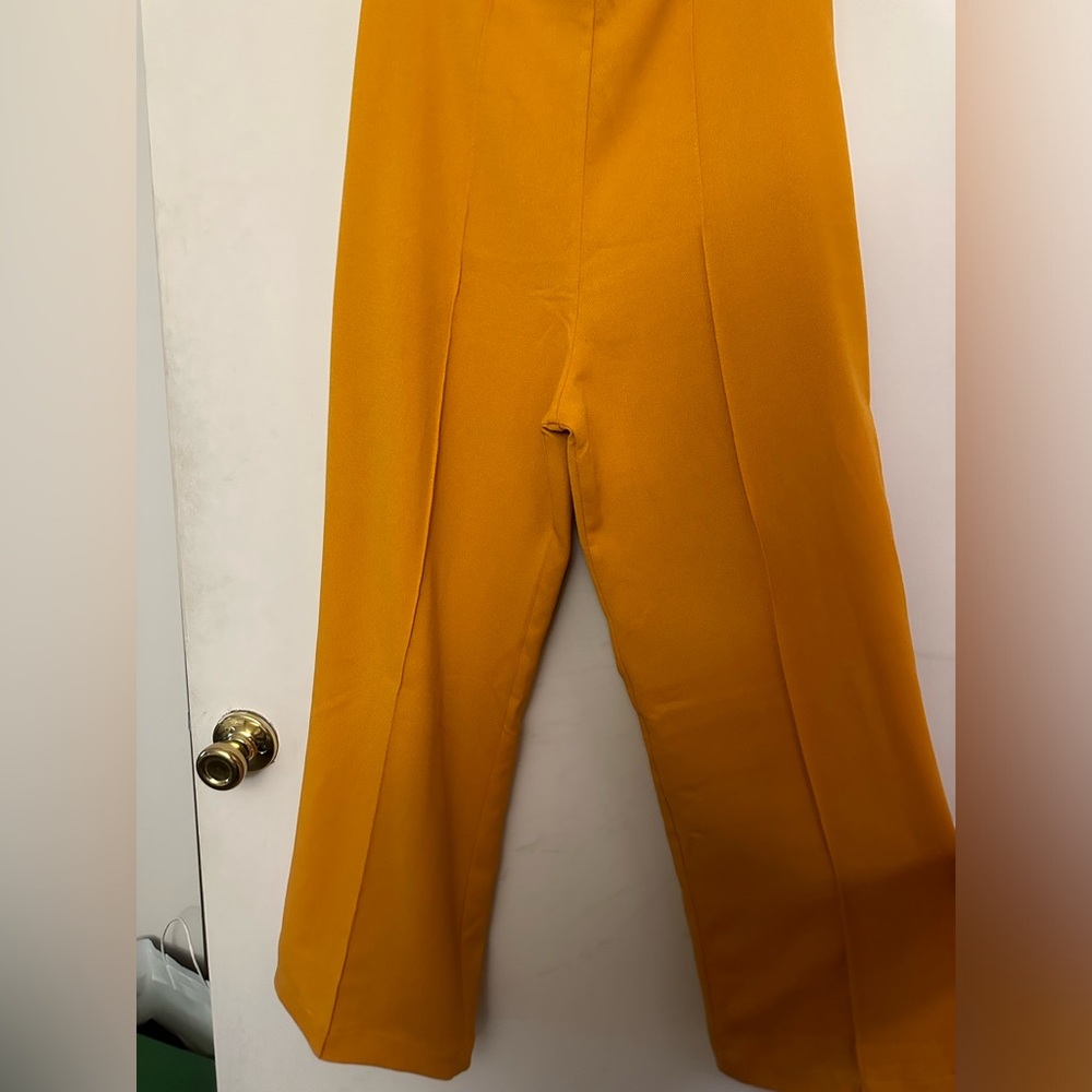 Elegant Mustard Trousers